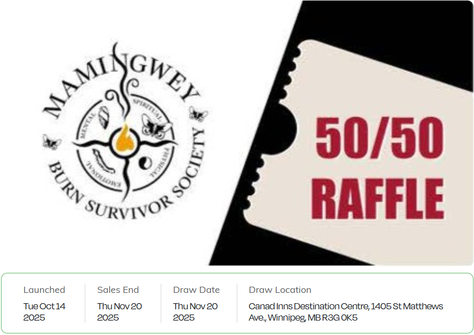 Mamingwey Burn Society 50/50 Raffle Fundraiser